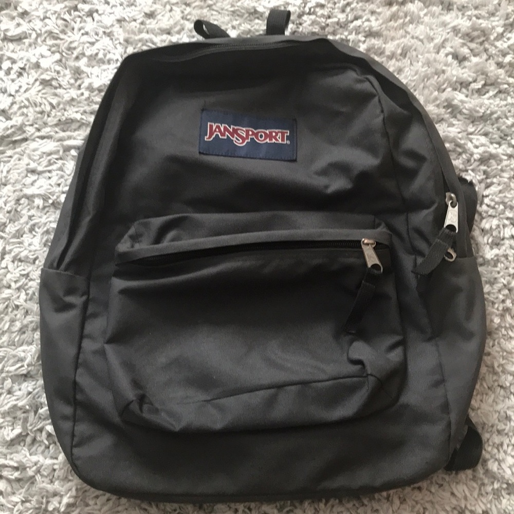 Grey Jansport backpack